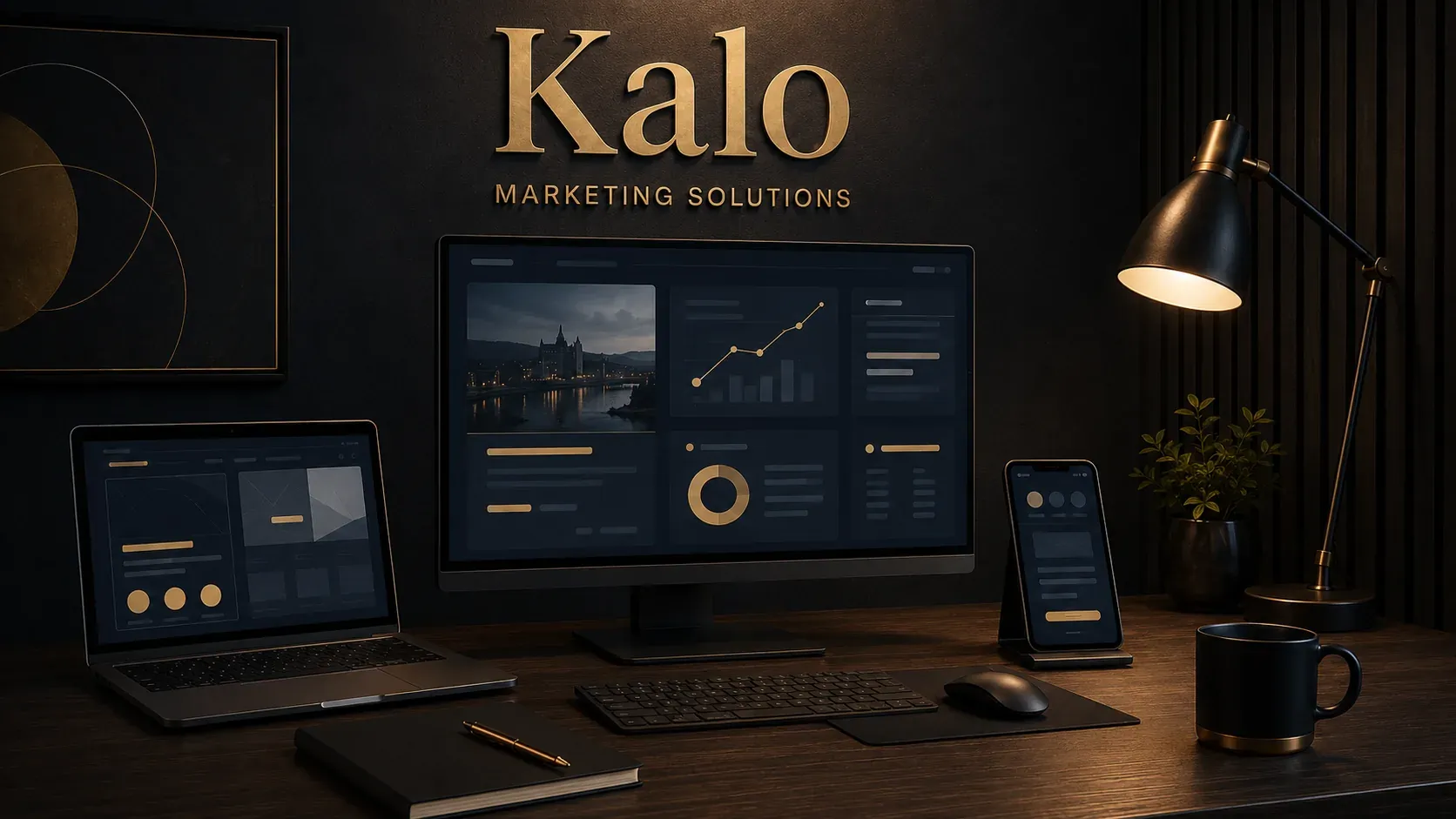 Kalo Marketing Solutions digitala arbetsmiljö för webbutveckling och digital marknadsföring